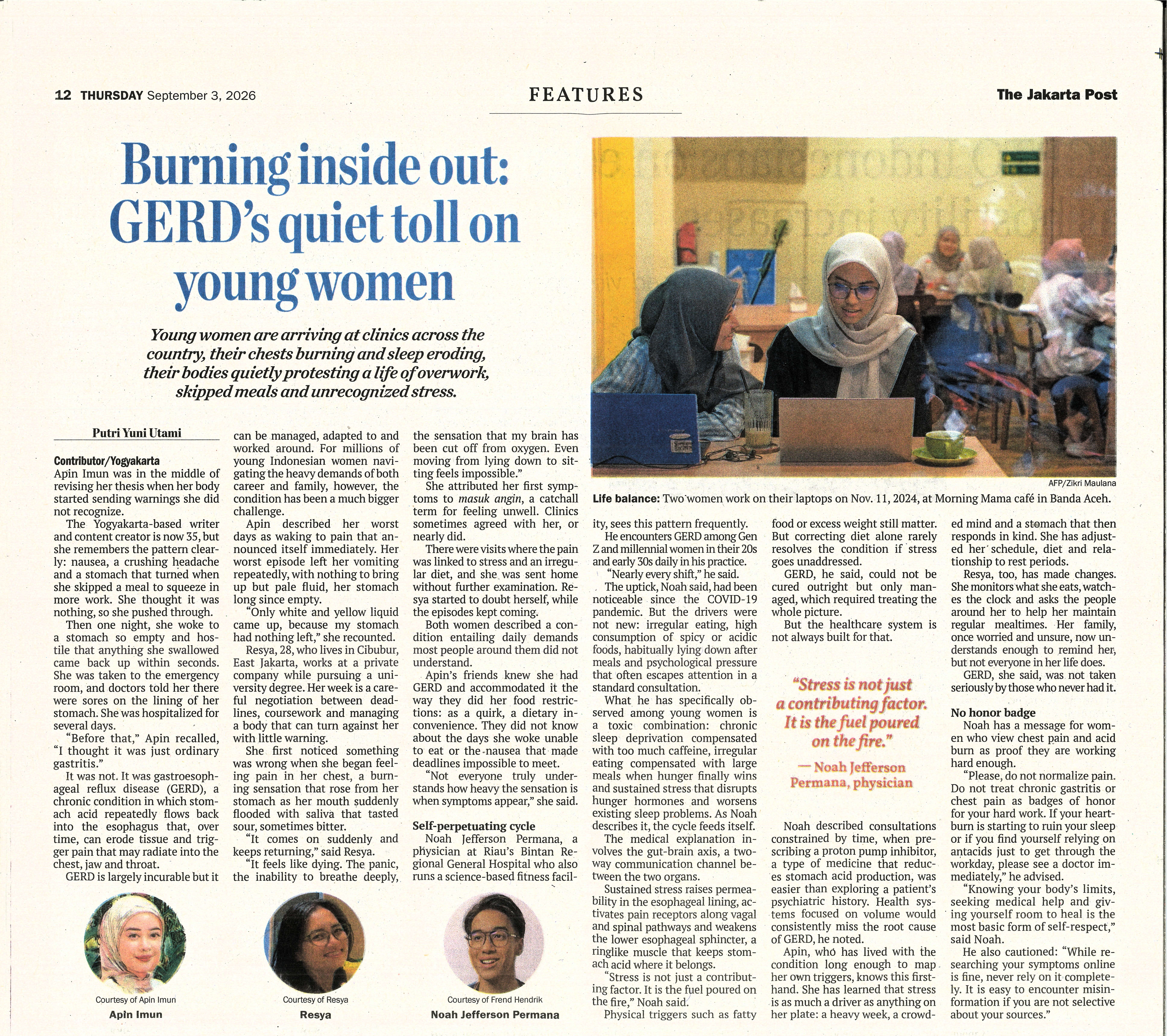 Burning Inside Out: GERD’s Quiet Toll on Young Women